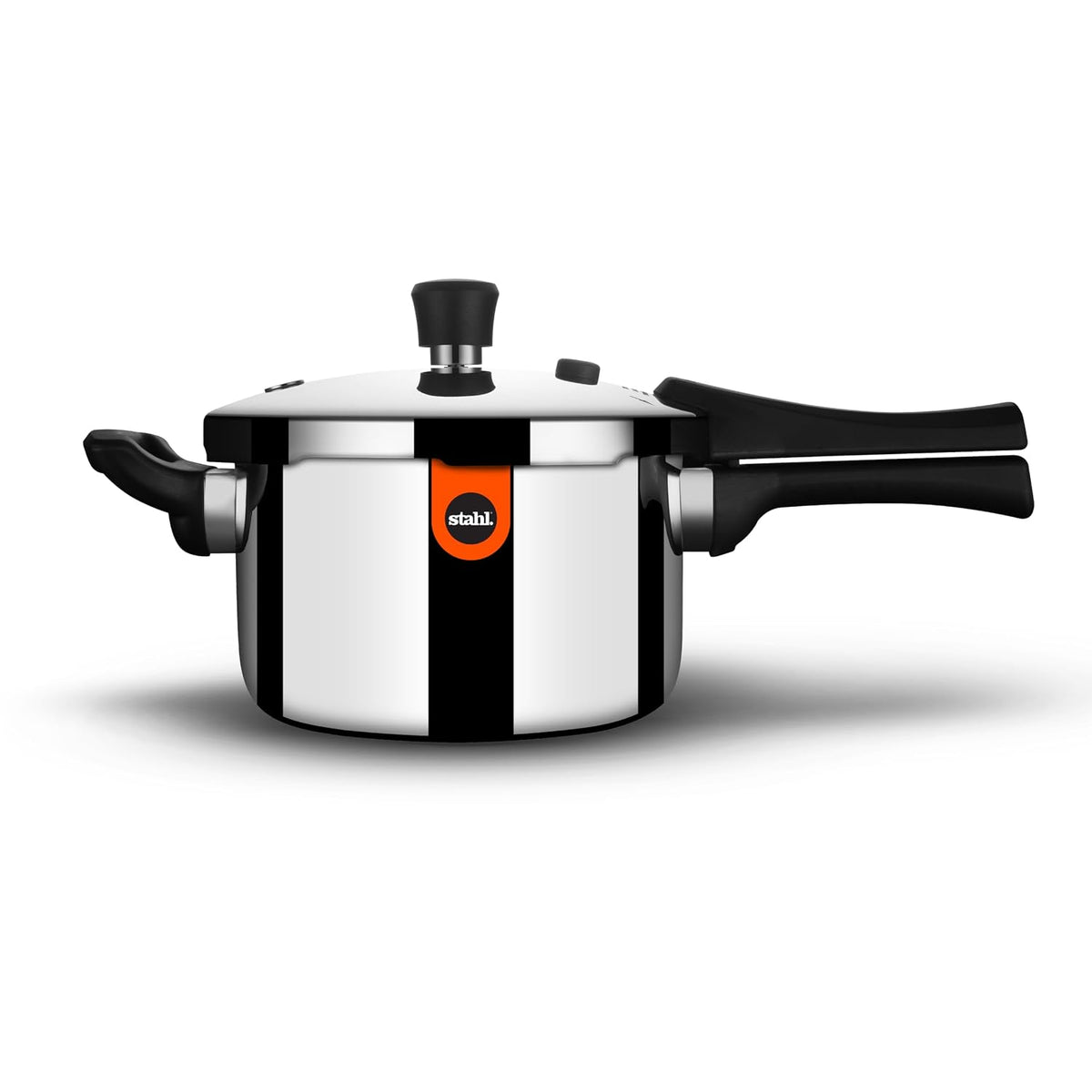 Stahl Xpress Triply 3 L Triply Pressure Cooker Tall, Induction Cooker, Outer Lid Pressure Cooker, Induction & Gas Stove Compatible, 5 Years Warranty