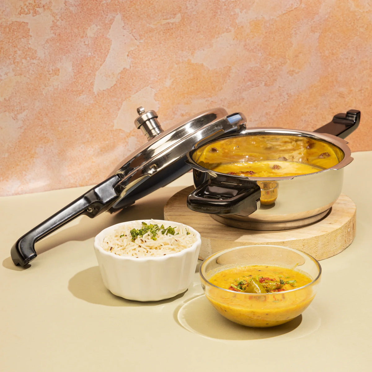 Vinod Stainless Steel Pressure Pan