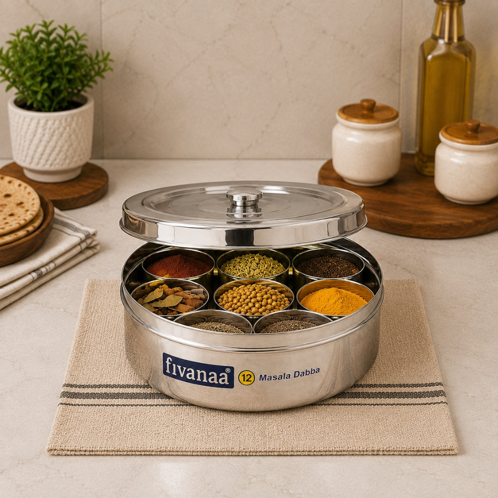Fivanna Premium Masala dabba