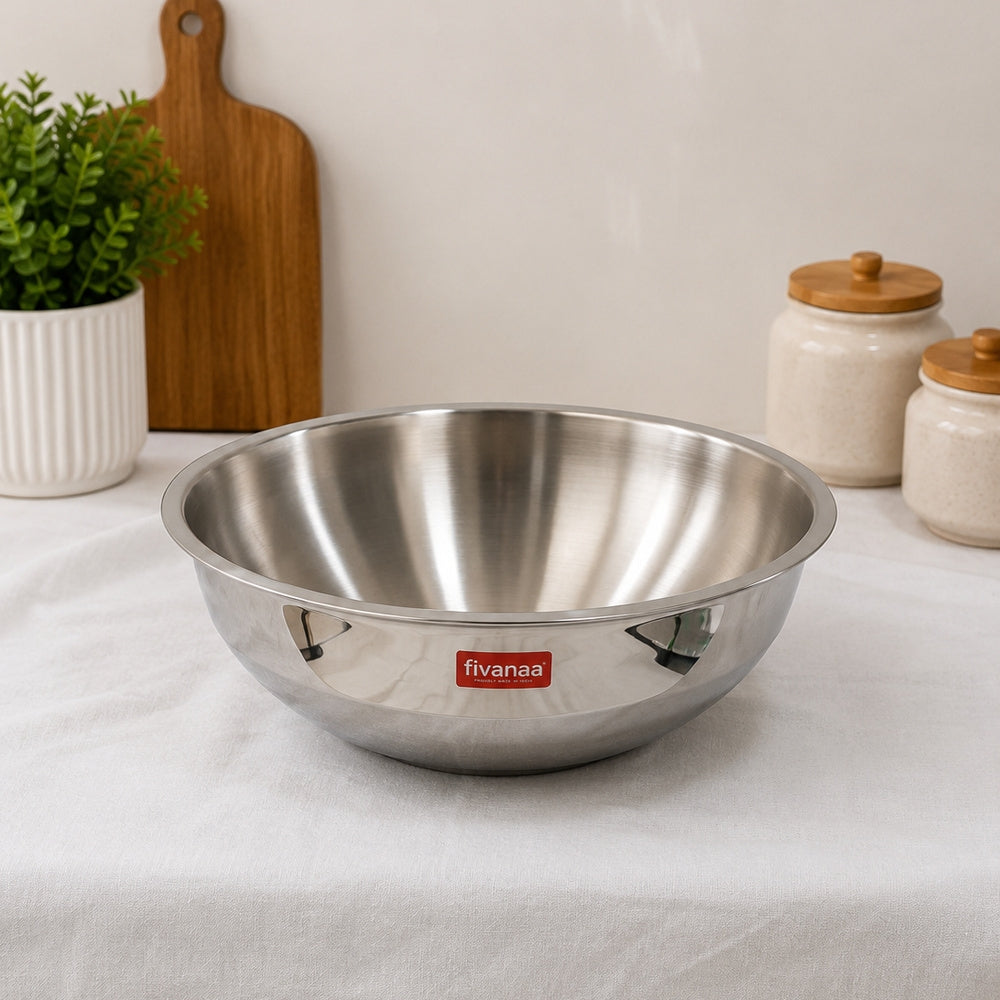 Fivanna Triply Stainless Steel Tasla