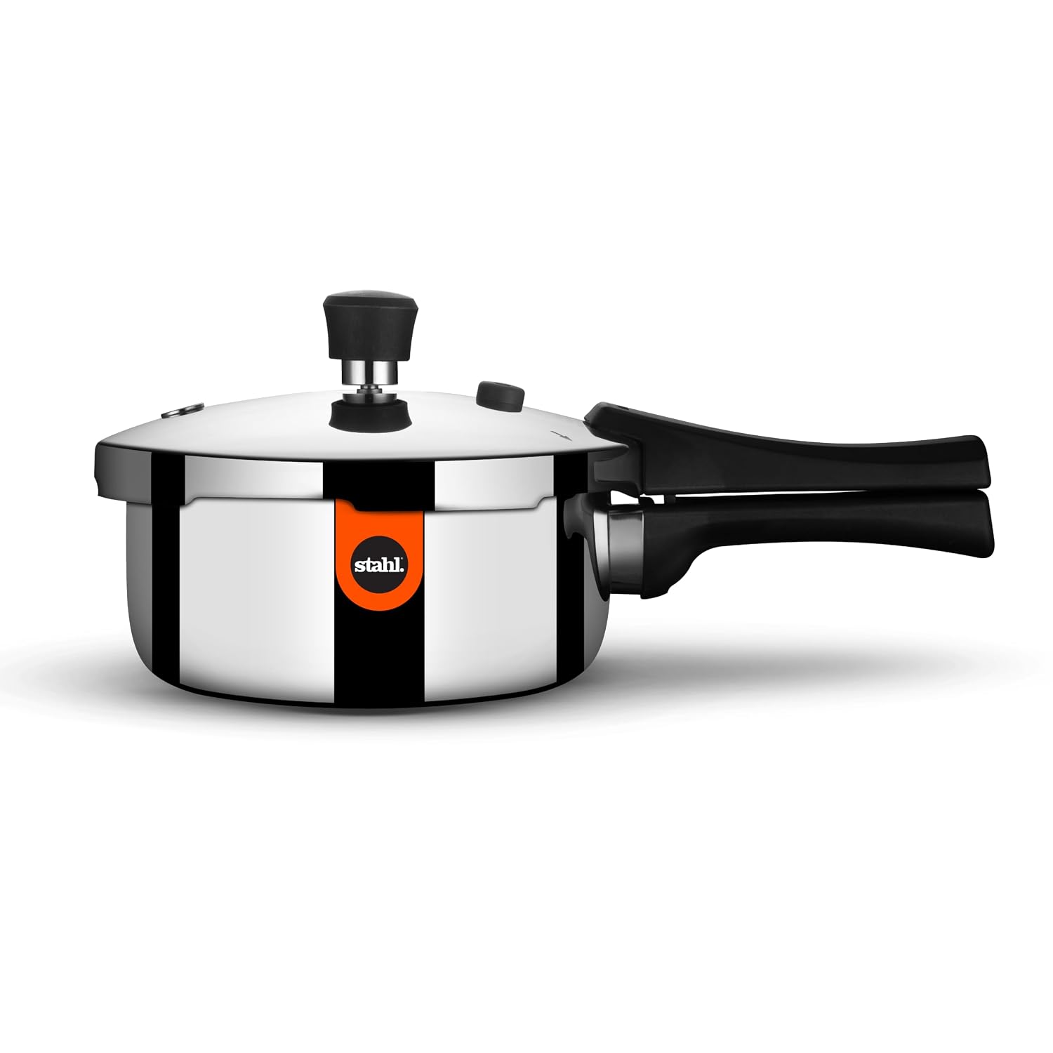 Stahl Xpress Triply 1.5 L Pressure Cooker Baby, Induction Cooker, Outer Lid Pressure Cooker, Induction & Gas Stove Compatible, 5 Years Warranty